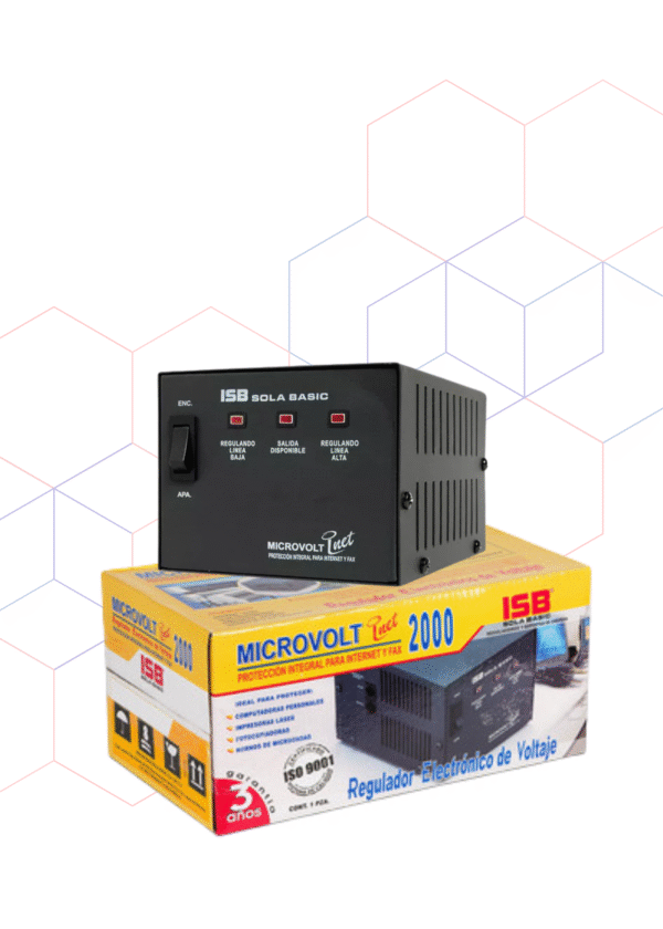 Regulador Electrónico de Voltaje SOLA BASIC mod.DN21202