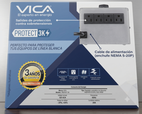 Regulador Vica Protect3K